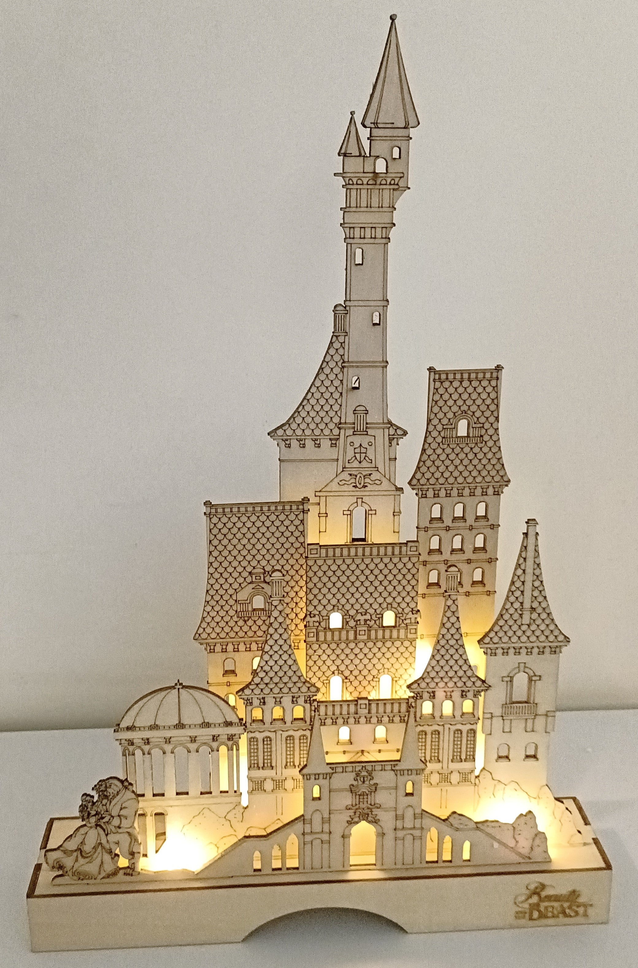 Disney Princess Wooden Castle by Department 56