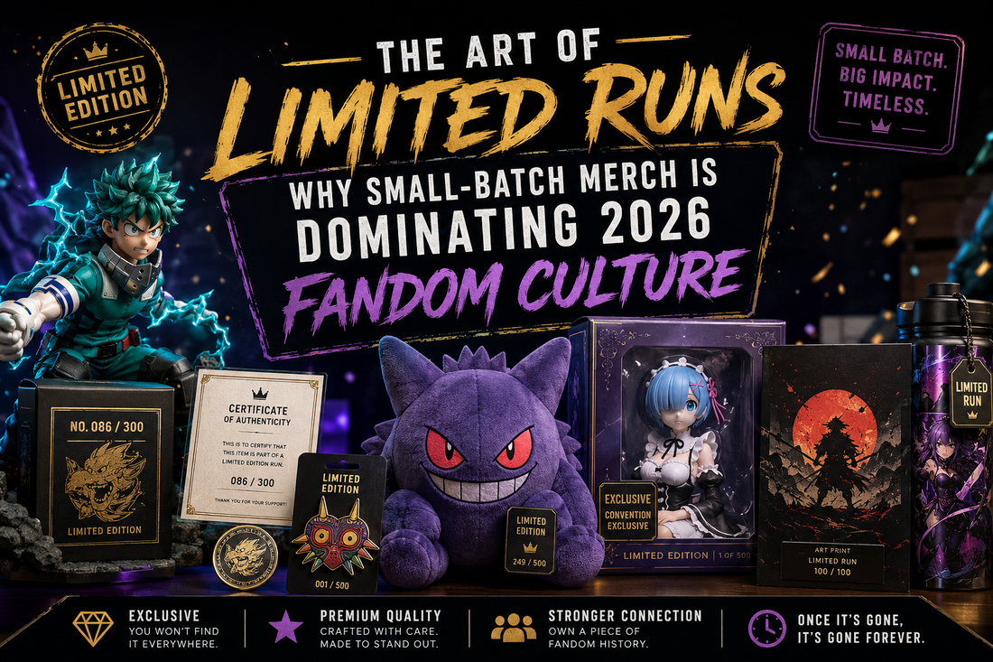 The Art of Limited Runs: Why Small-Batch Merch Is Dominating 2026 Fandom Culture