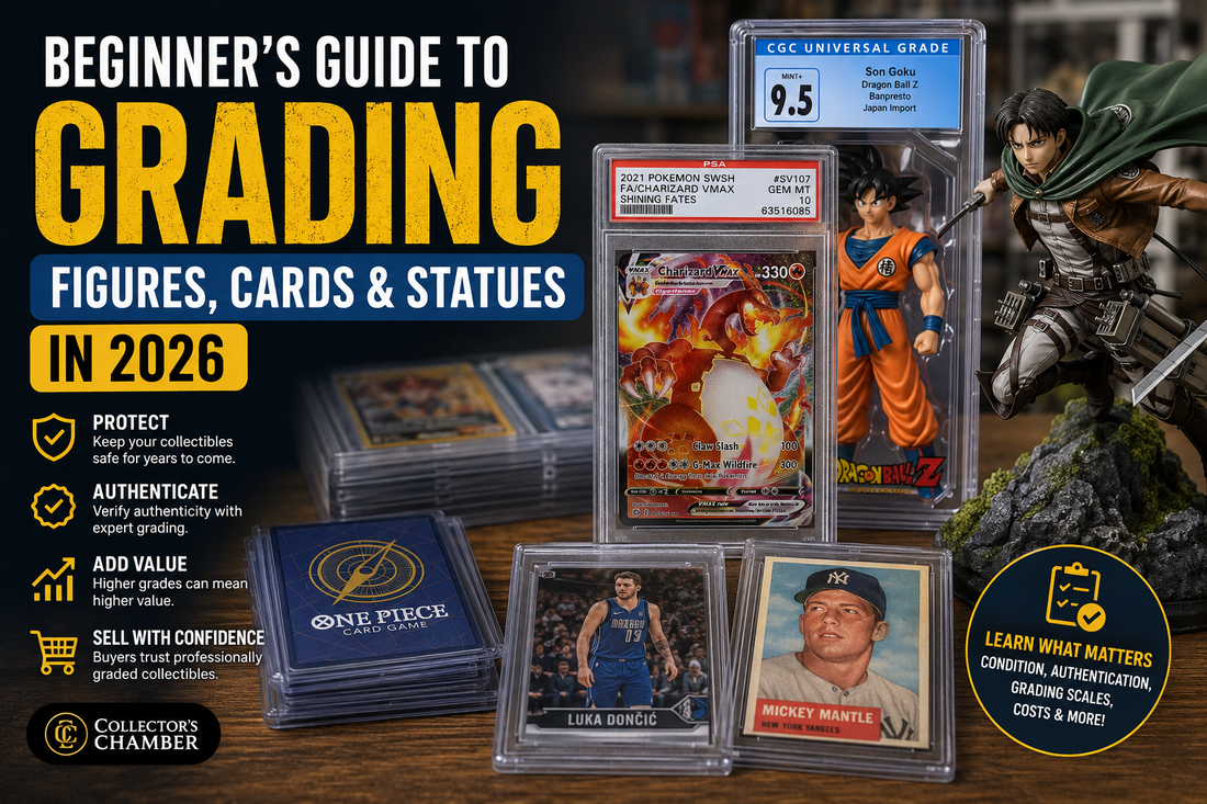 Beginner's Guide to Grading Figures, Cards &amp; Statues in 2026 | Collector's Chamber