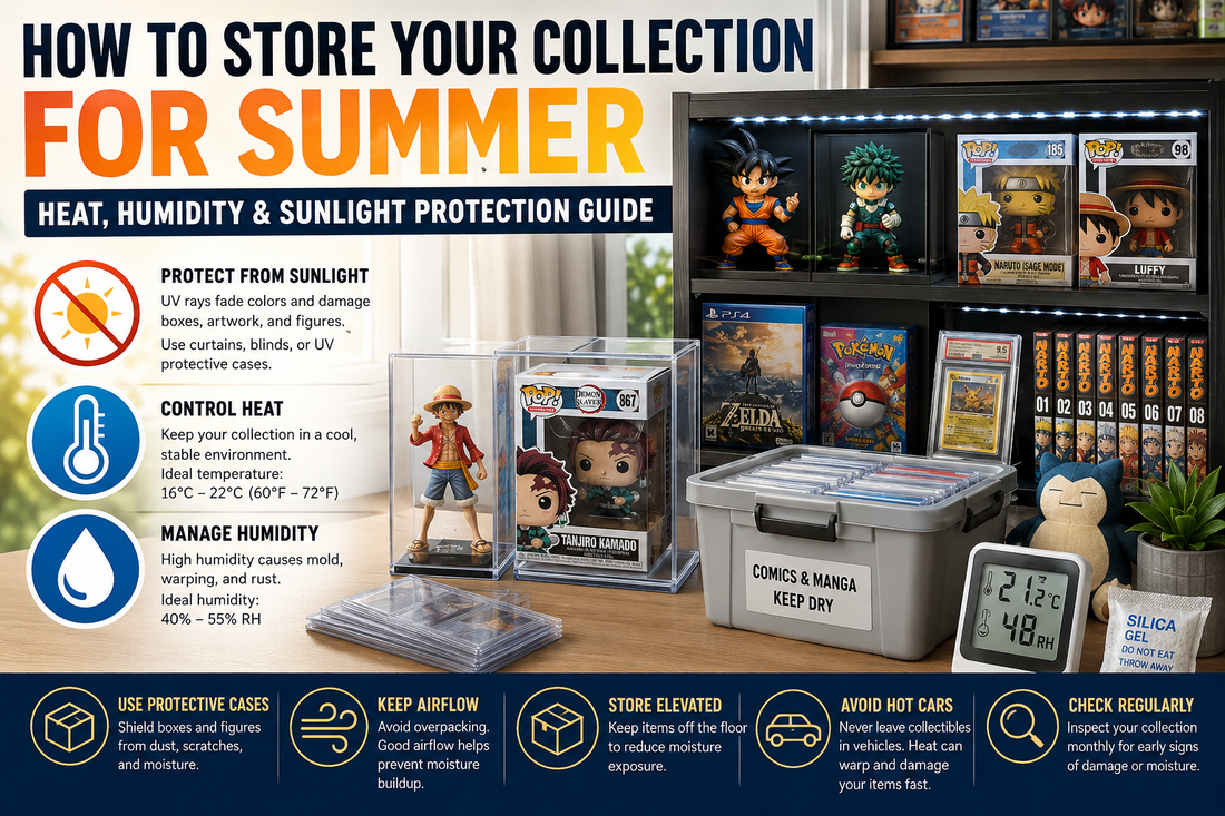 How to Store Your Collection for Summer: Heat, Humidity & Sunlight Protection Guide