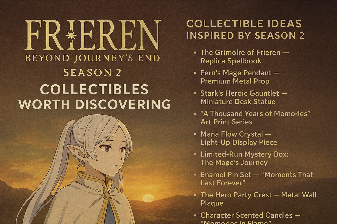 Frieren: Beyond Journey’s End — Season 2 Collectibles Worth Discovering - Collector's Chamber