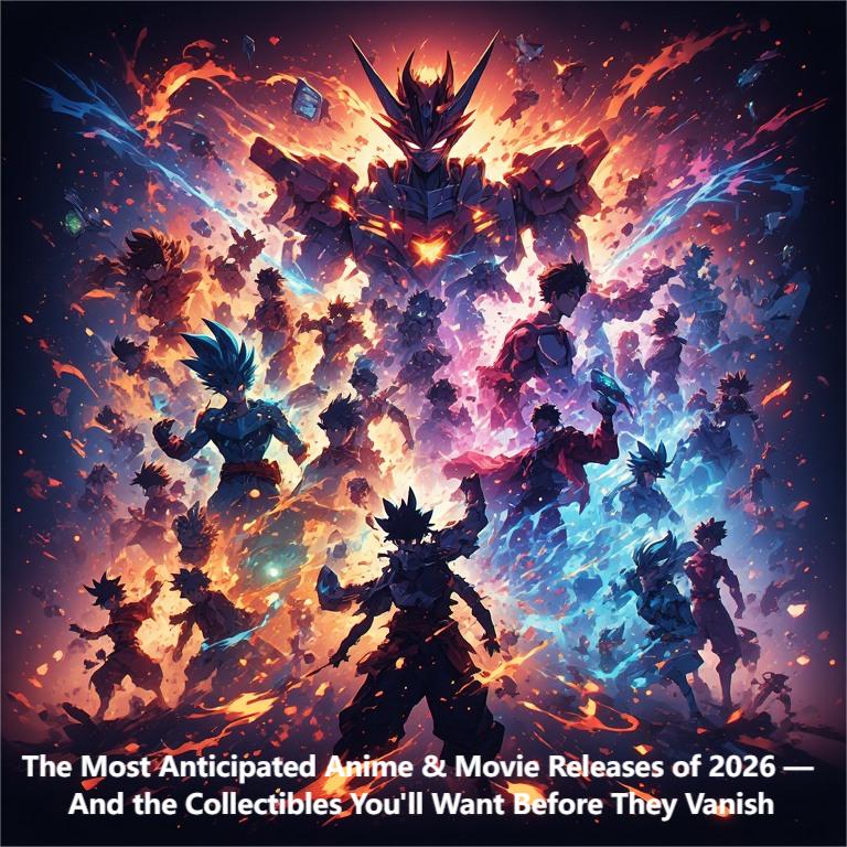 The Most Anticipated Anime & Movie Releases of 2026 — And the Collectibles You’ll Want Before They Vanish