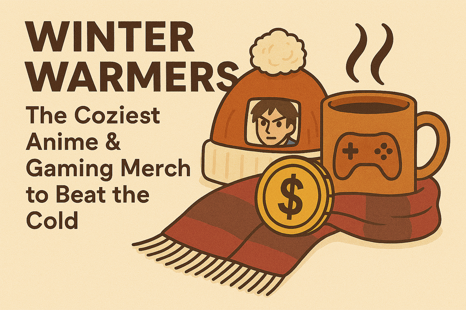 Winter Warmers: The Coziest Anime & Gaming Merch to Beat the Cold - Collector's Chamber