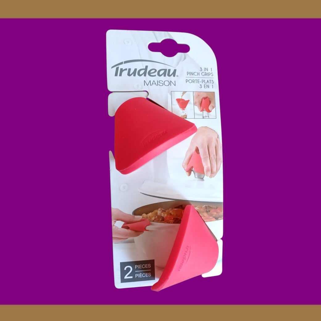 Trudeau 3-in-1 Pinch Grip Kitchen Tool