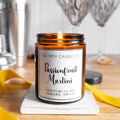 Passionfruit Martini candle: 180ml Amber Glass Jar - Collector's Chamber