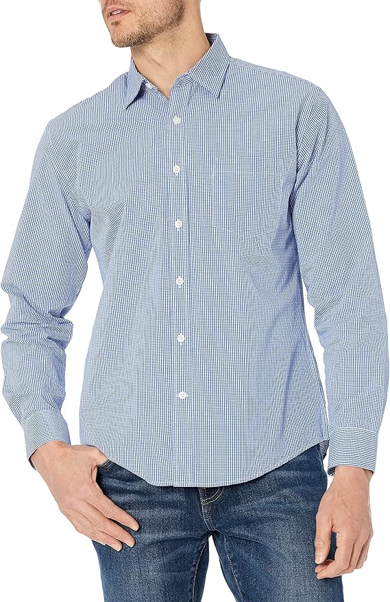 Amazon Essentials Poplin Shirt Size XL