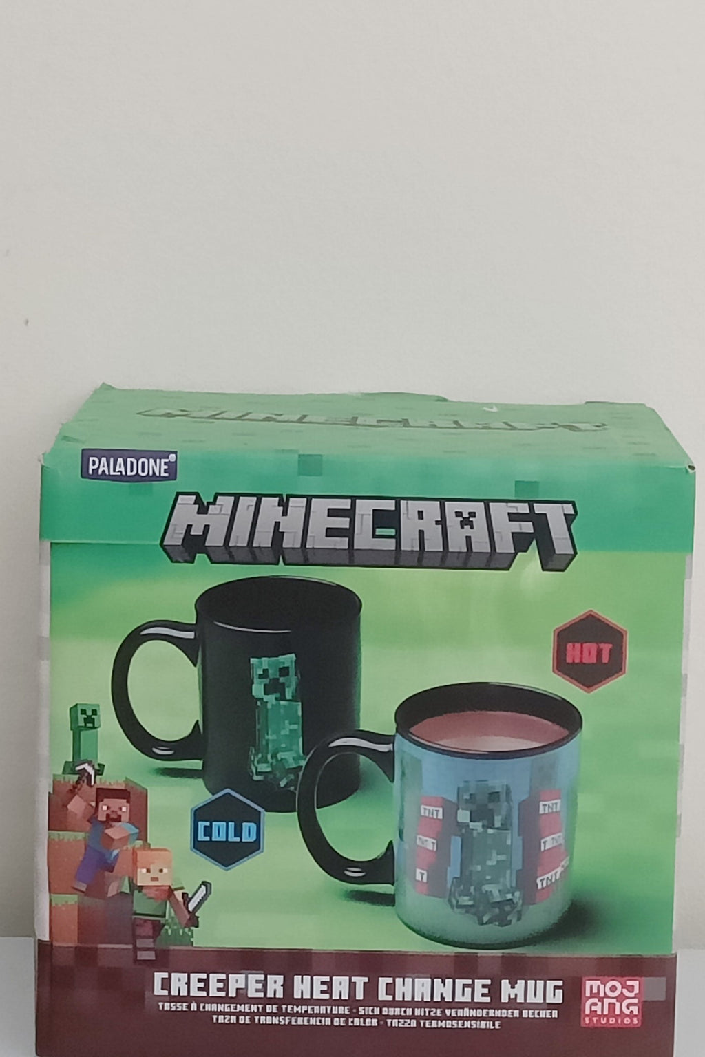 Minecraft Creeper Heat Change Mug