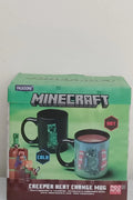 Minecraft Creeper Heat Change Mug - Collector's Chamber