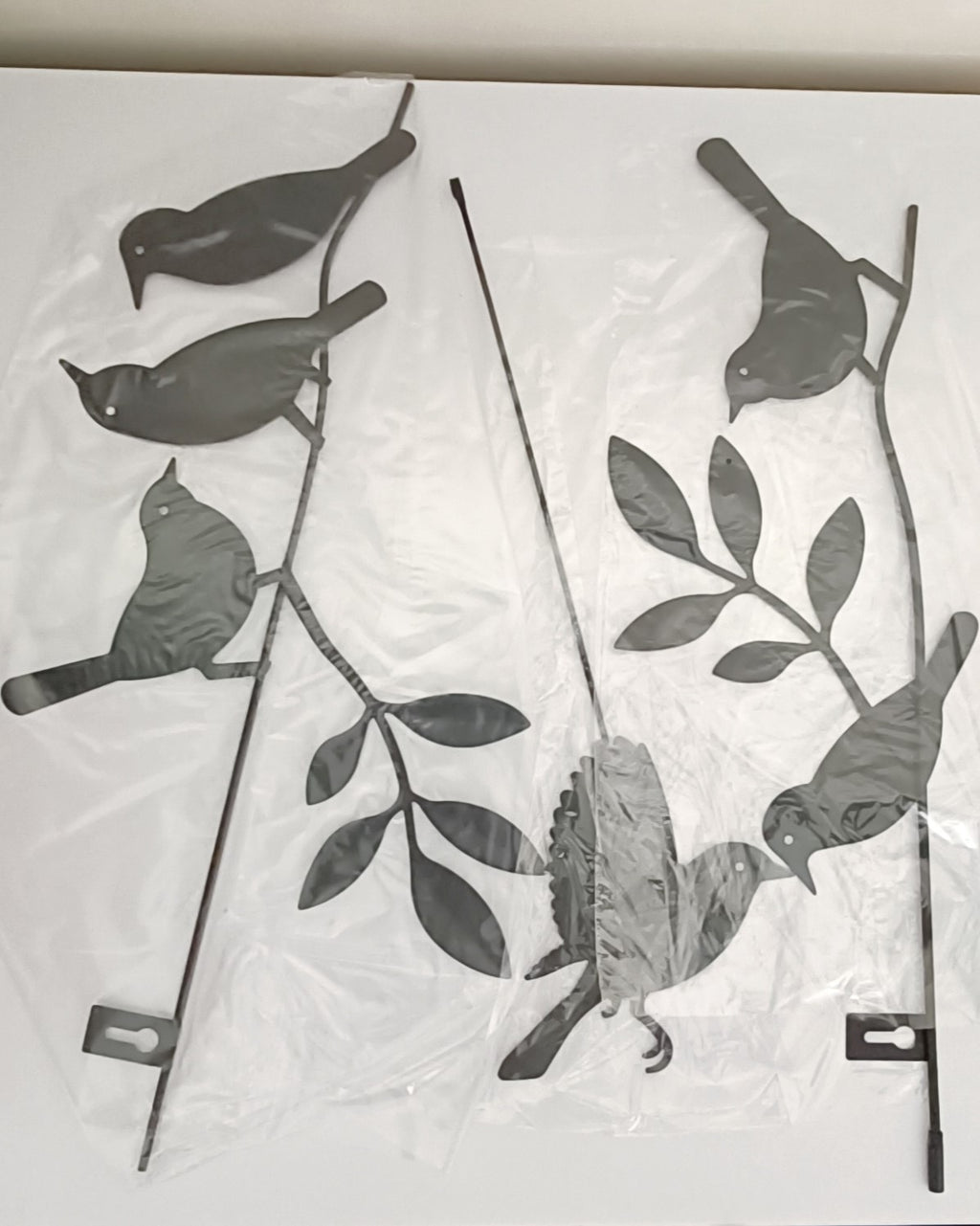 Marlee Silent Bird Wall Clock 23cm