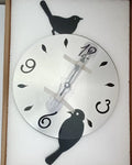 Marlee Silent Bird Wall Clock 23cm - Collector's Chamber
