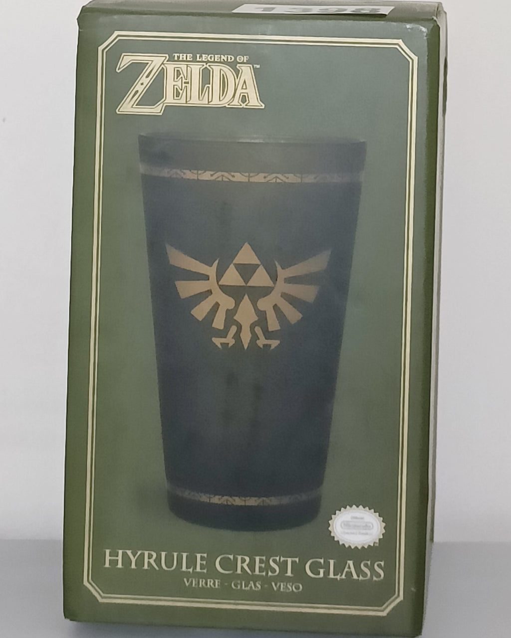 The Legend of ZELDA HYRULE CREST GLASS