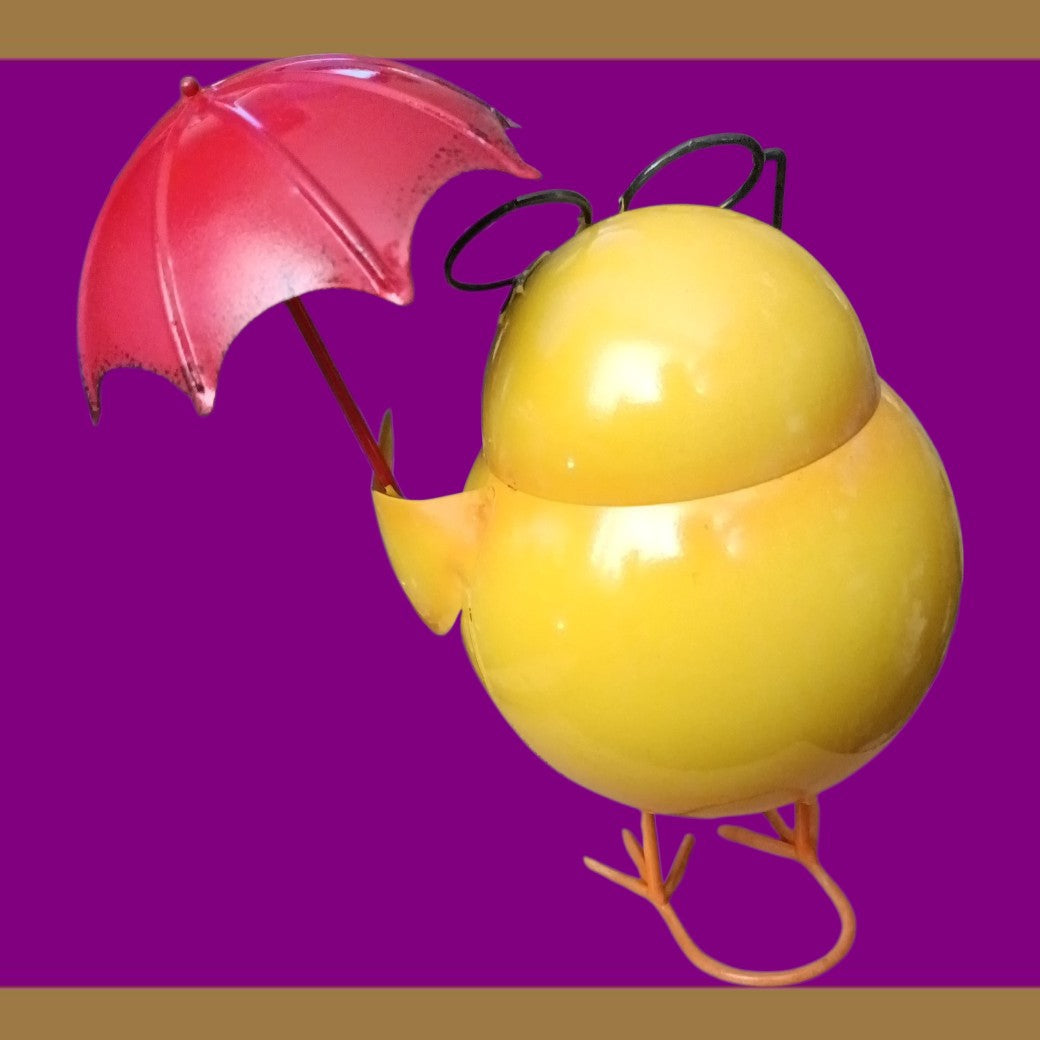 Lesser & Pavey Bright Eyes Chick Figurine – Umbrella Design