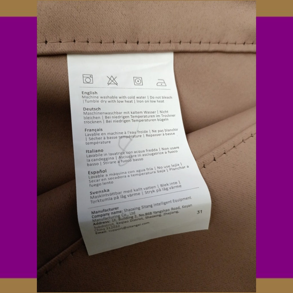 PONY DANCE Blackout Thermal Curtains – Eyelet Panel