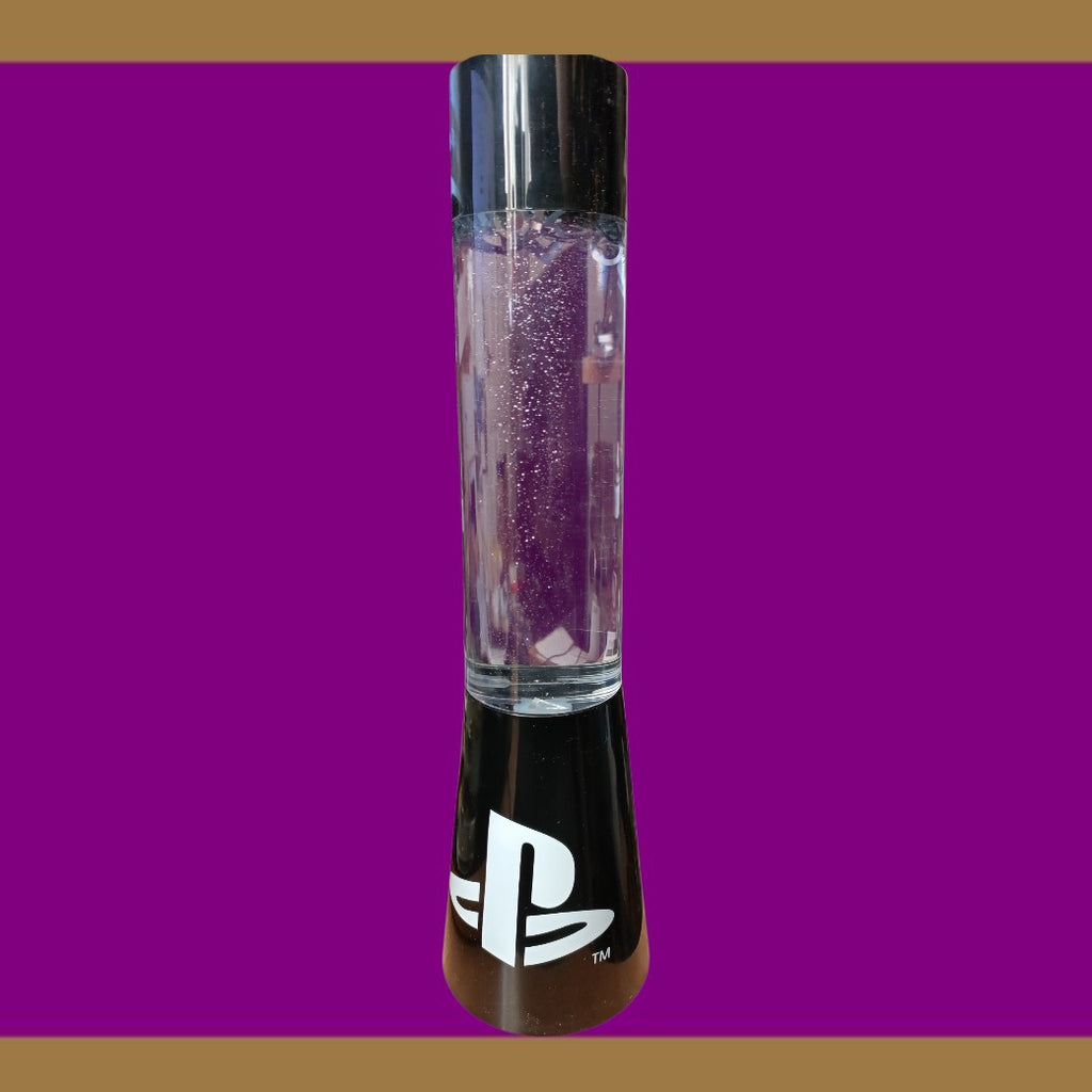 Paladone PlayStation Icons Flow Lamp – 33cm Glitter Liquid Mood Light