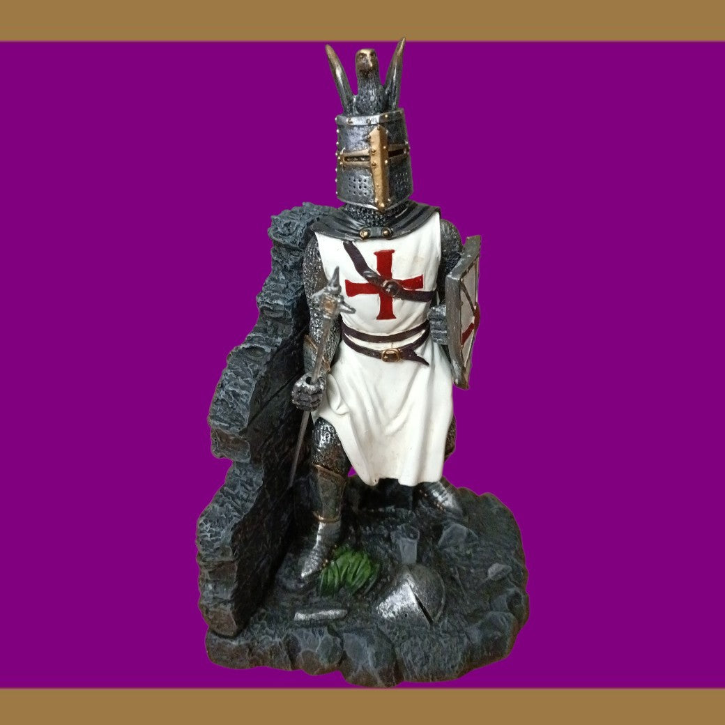 Nemesis Now The Duel Bookends – 24cm Medieval Knight Bookends (Grey)