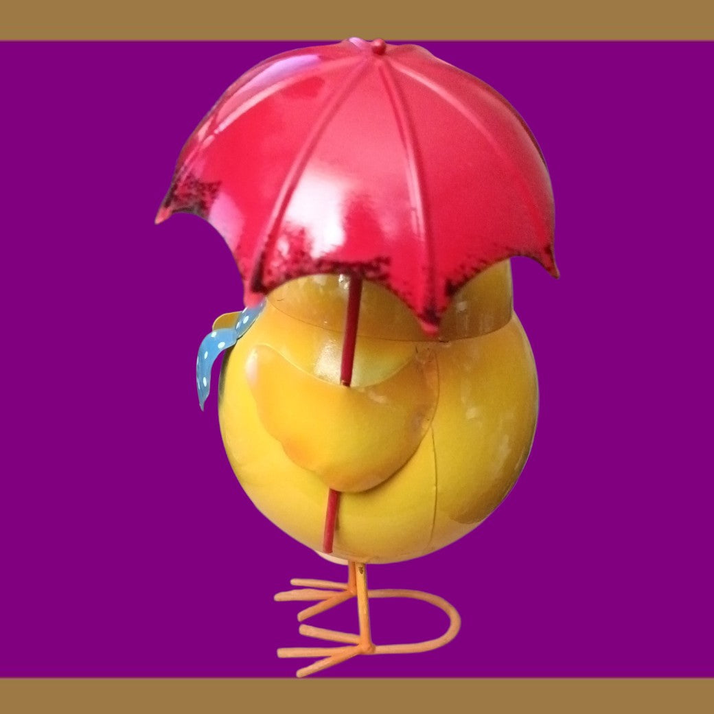 Lesser & Pavey Bright Eyes Chick Figurine – Umbrella Design