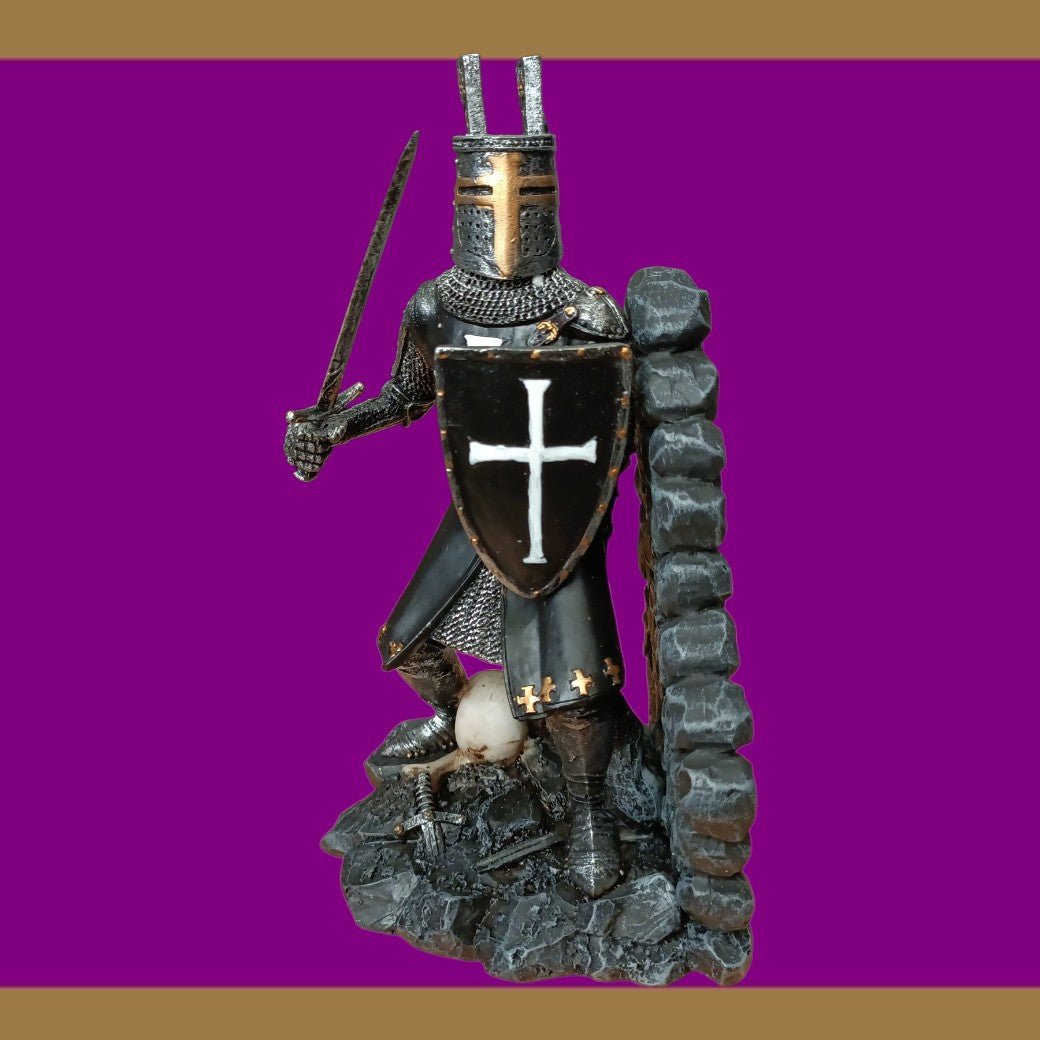 Nemesis Now The Duel Bookends – 24cm Medieval Knight Bookends (Grey)