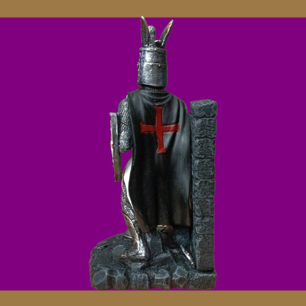 Nemesis Now The Duel Bookends – 24cm Medieval Knight Bookends (Grey)