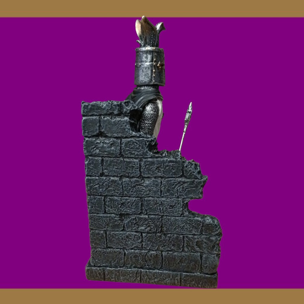 Nemesis Now The Duel Bookends – 24cm Medieval Knight Bookends (Grey)
