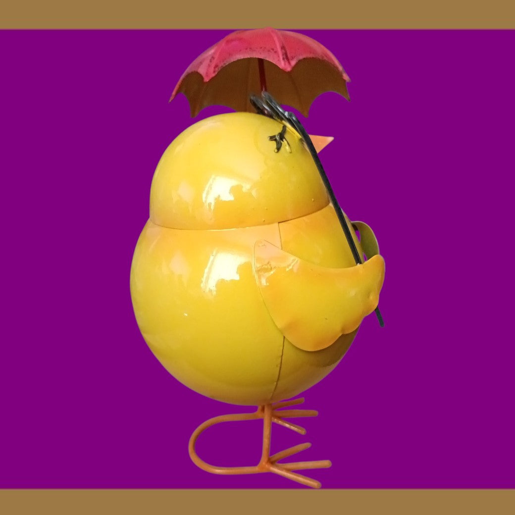 Lesser & Pavey Bright Eyes Chick Figurine – Umbrella Design