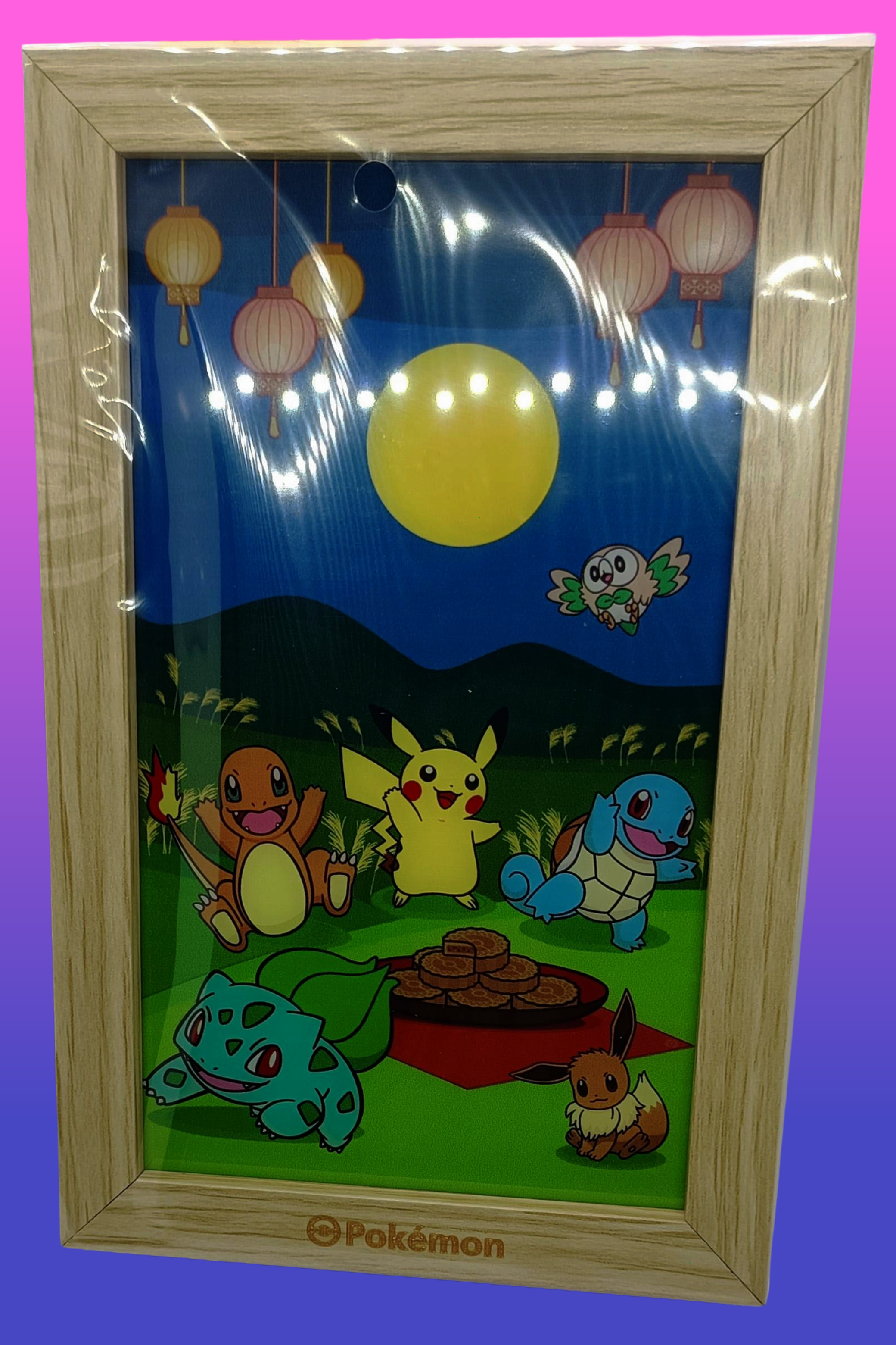 Pokémon Mid‑Autumn Festival Gift Set (Box, Plate & Artwork)