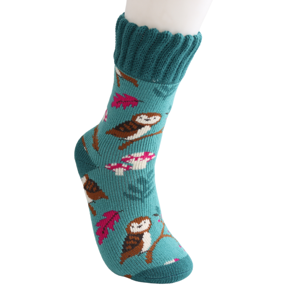 Miss Sparrow Winter Woodland Socks