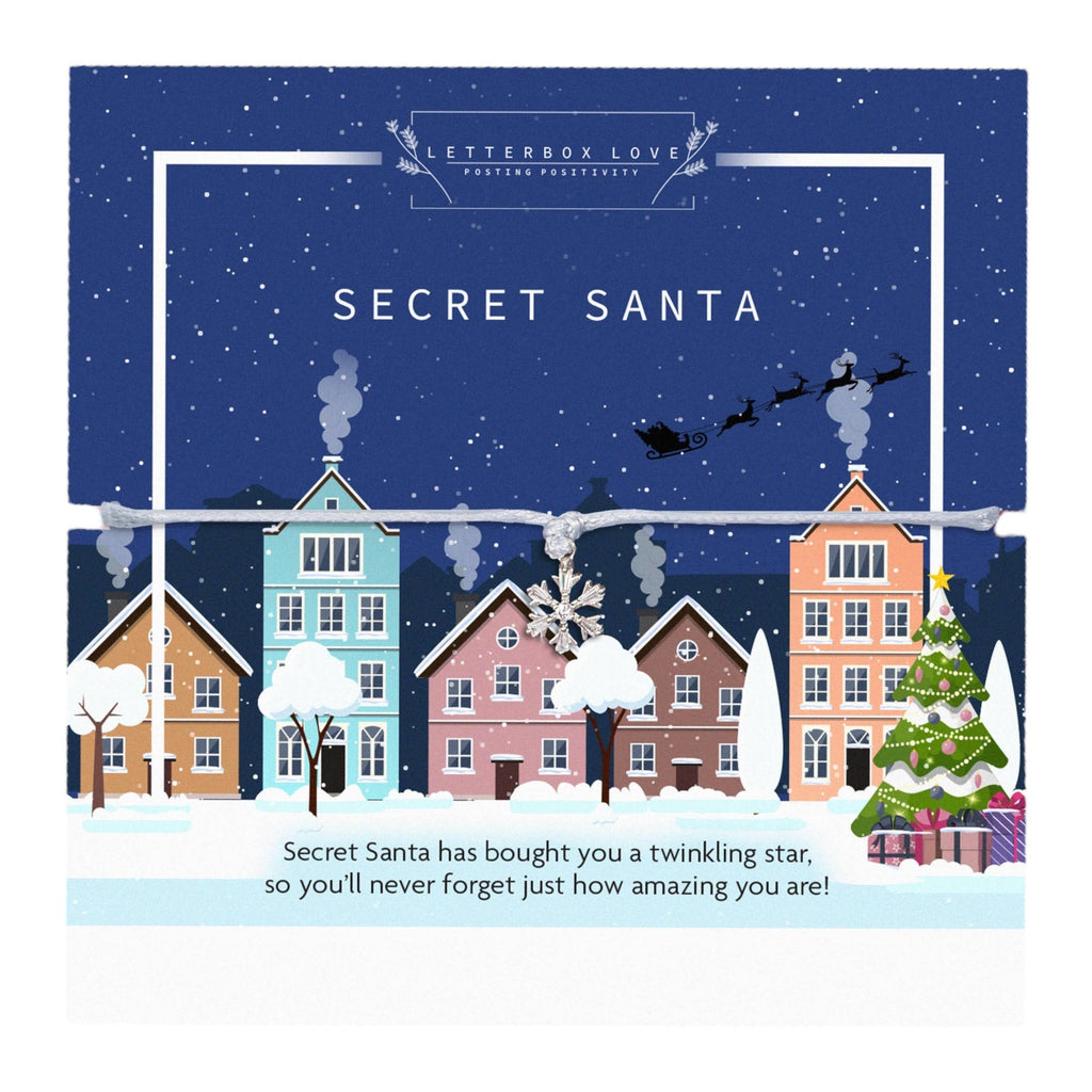 Secret Santa Snowflake Bracelet