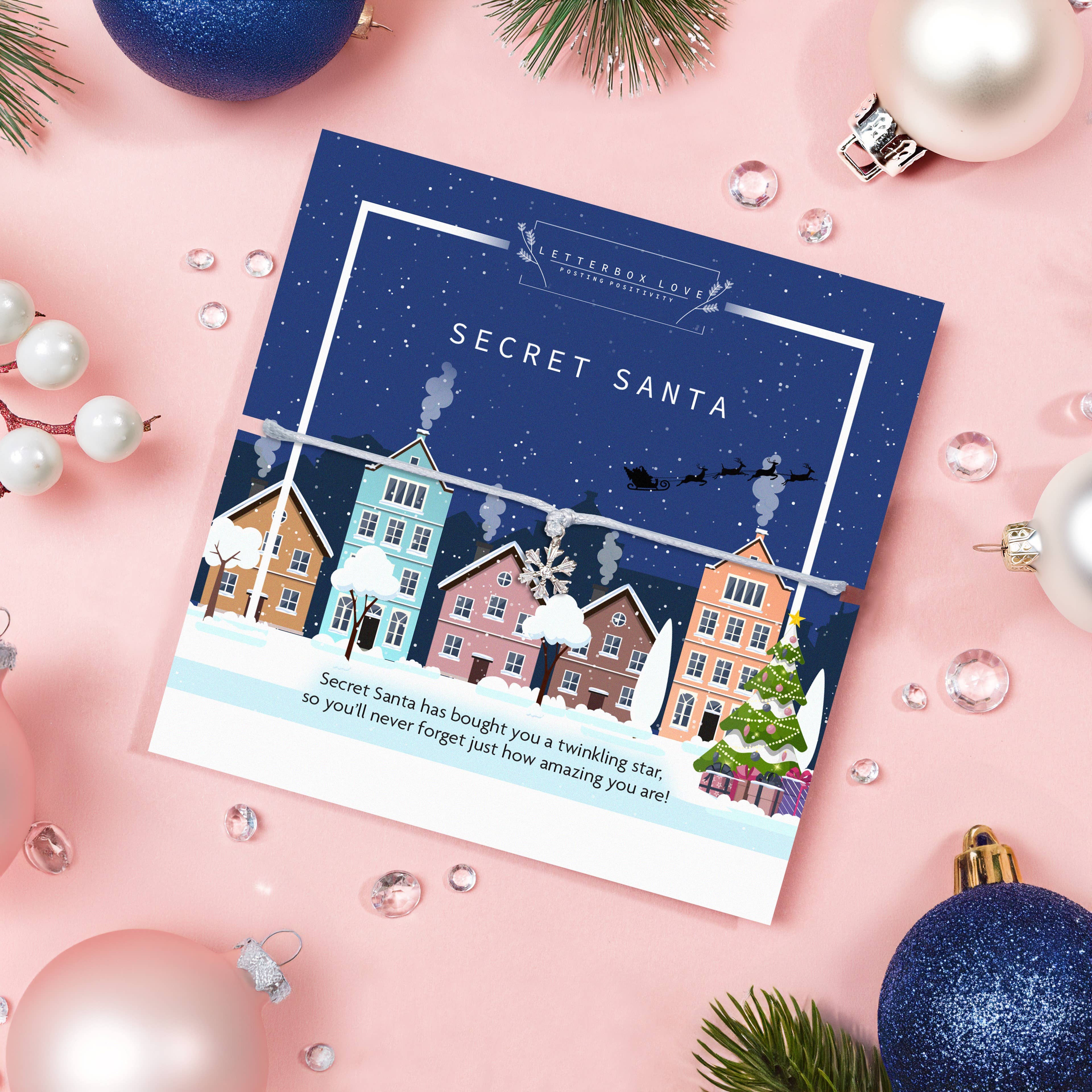 Secret Santa Snowflake Bracelet