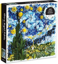 Starry Night Petals Puzzle Vincent Van Gogh - Collector's Chamber