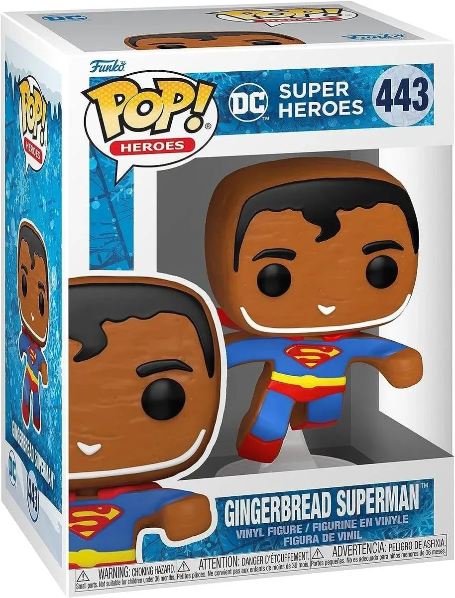 Gingerbread Superman Funko Pop! - Collector's Chamber