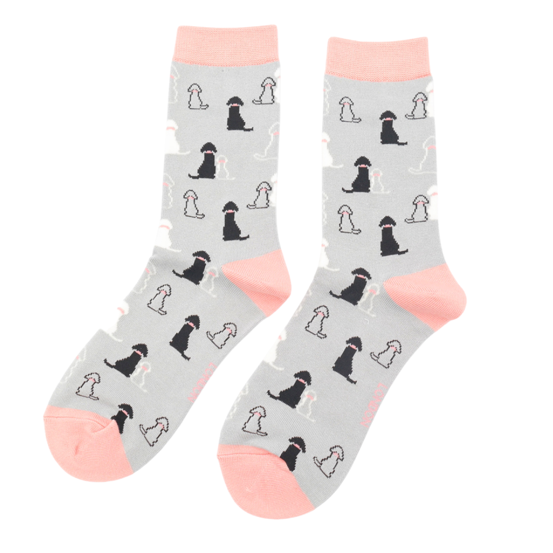 Miss Sparrow Bamboo Socks Retriever