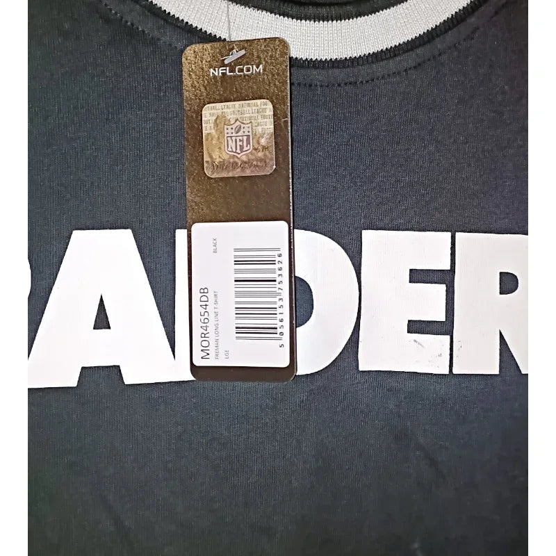 NFL Official Raiders LongLine T-shirt - Collector's Chamber