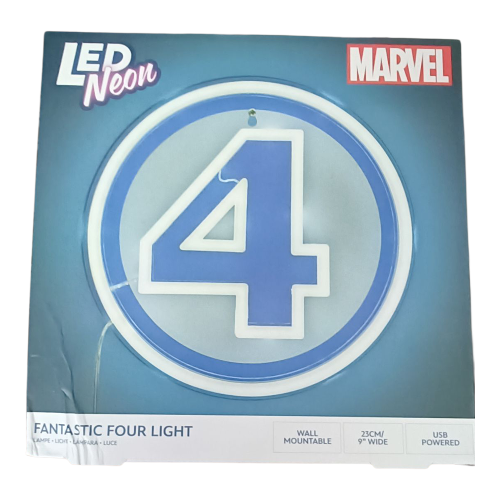 Fantastic 4 LED neon wall light