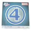 Fantastic 4 LED neon wall light - Collector's Chamber