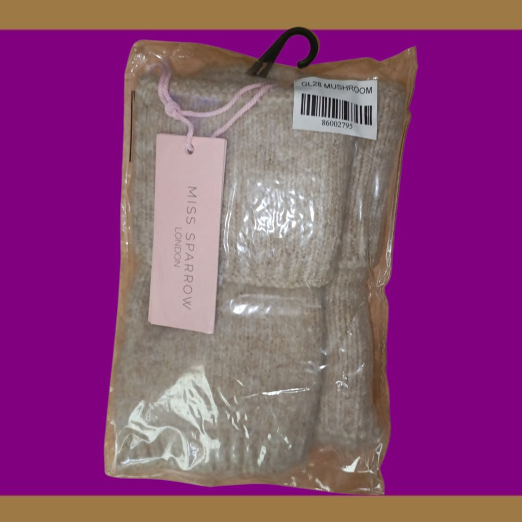 Miss Sparrow Gloves GL28 Mushroom