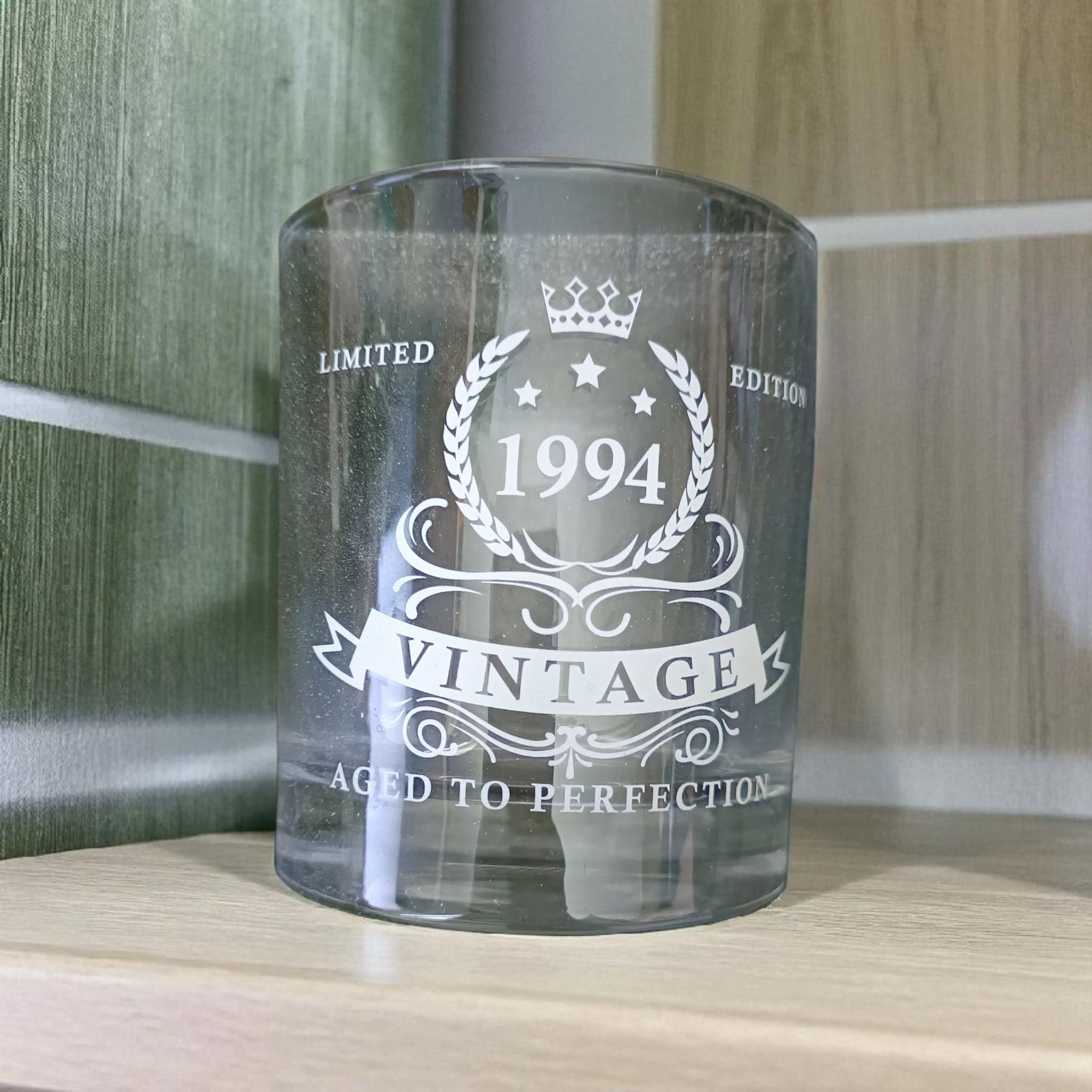 1994 whisky glass