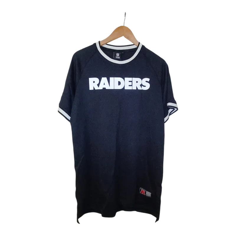 NFL Official Raiders LongLine T-shirt - Collector's Chamber