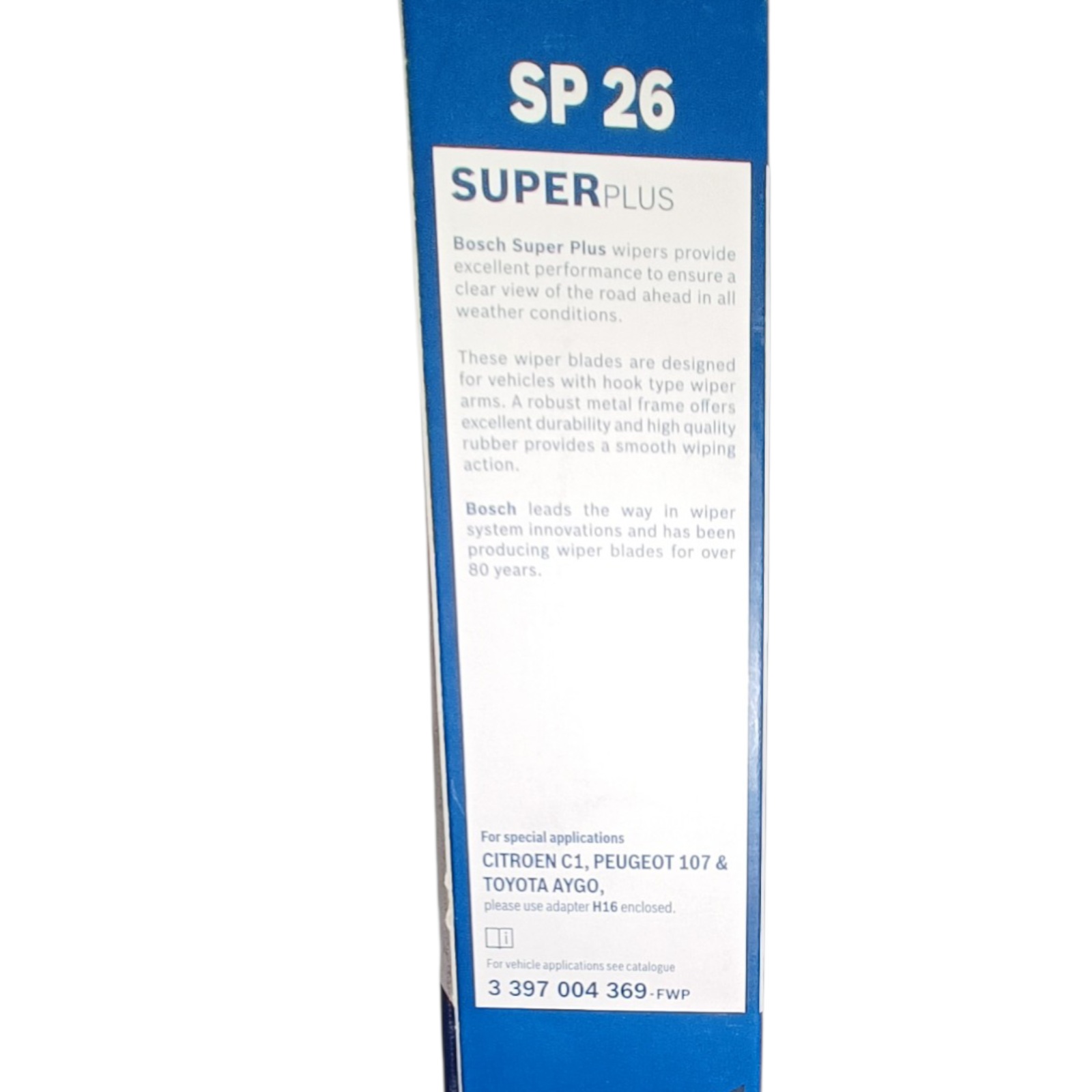 Bosch SP26 Wiper blade
