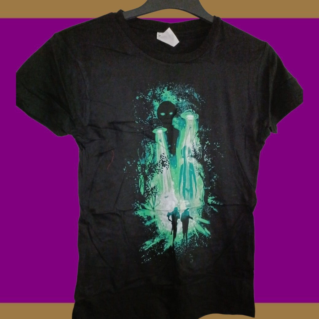 X‑Files Loot Crate × Threadless “Alien Encounter” Tee – Women's XL