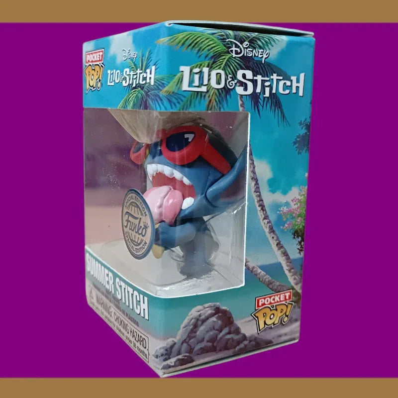 Disney Summer Stitch Funko Pocket Pop! - Collector's Chamber