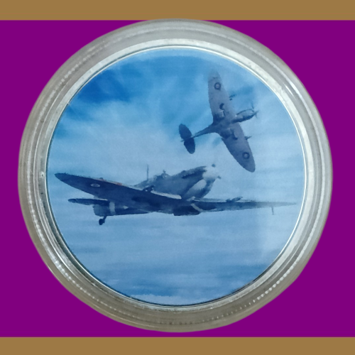 Royal Air Force Spitfire Coin
