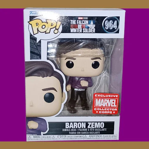 Baron Zemo Funko Pop! Marvel Collector Corp - Collector's Chamber