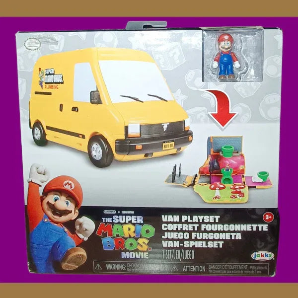 Super Mario Bros Movie Van Playset - Collector's Chamber