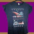 Pixel‑Art Space Rover Retro Gaming Tee – Ladies XL