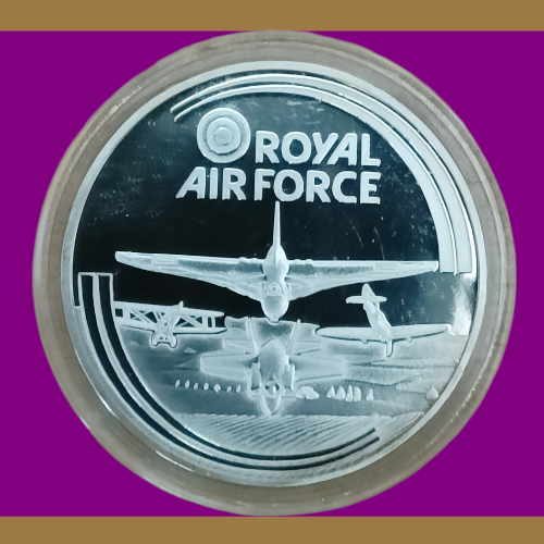 Royal Air Force Spitfire Coin