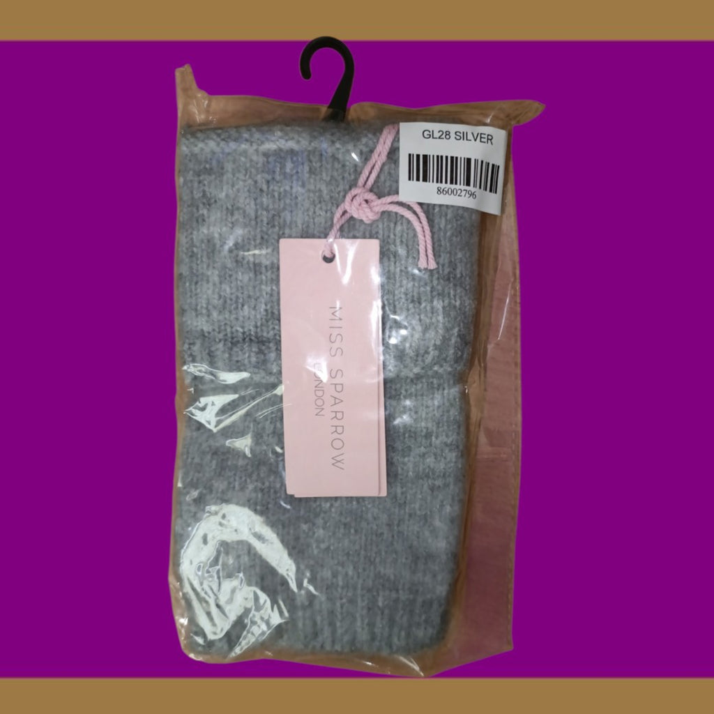 Miss Sparrow Gloves GL28 Silver