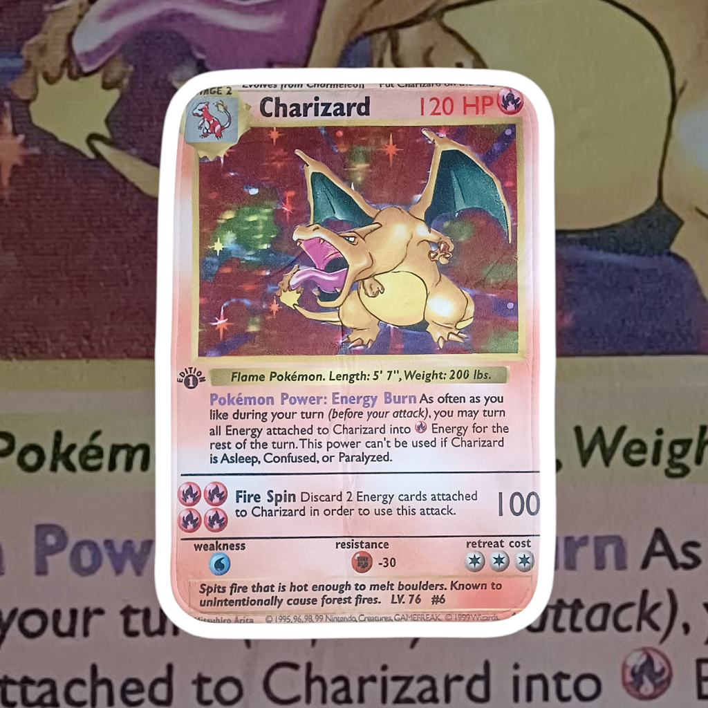 Pokémon Trading Card inspired Rug